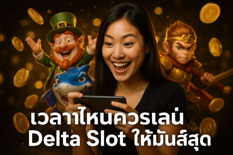 เวลาไหนควรเล่น Delta Slot ให้มันส์สุด