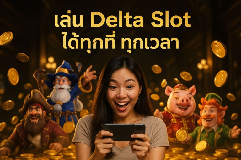 เล่น Delta Slot ได้ทุกที่ ทุกเวลา