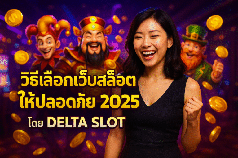 วิธีเลือกเว็บสล็อตให้ปลอดภัย 2025 โดย DELTA SLOT